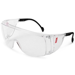 [37-9015] Gæstebrille, polycarbonat UV 385, kan bæres uden på egen brille optisk klasse 1 - Vision Protect OTG overspec sikkerhedsbriller En 166
