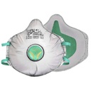 BLS Zero 31, FFP3 R D filtermaske med udåndings ventil, beskytter mod luftbårne nano partikler og filtrerer 99,92 % luftbårne virus, samt asbest partikler, masken kan genanvendes