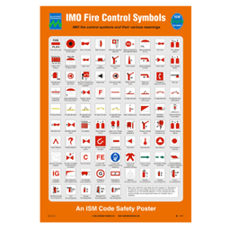 [17-J-125246G] IMO Fire Control Symbols 475 x 330 mm
