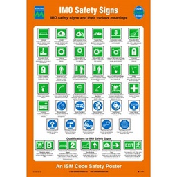 [17-J-125227G] IMO Safety Signs 475 x 330 mm