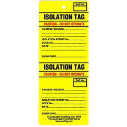 [30-833762] Isolation Tag