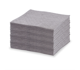 [25-286XMBGPB] 78 Liter 286 g/m2 smelteblæst grå vedligeholdelse absorbent pad, 50cm x 40cm (15 &quot;x 18&quot;), 100 ark