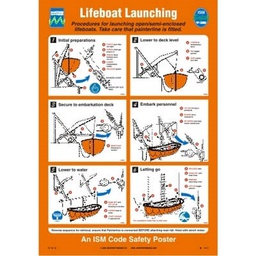 [17-J-125200G] Lifeboat Launching 475 x 330 mm
