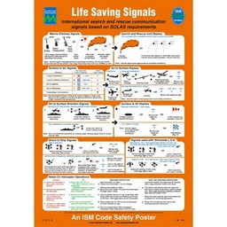 [17-J-125234] Life Saving Signals 475 x 330 mm
