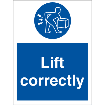 Lift correctly 200 x 150 mm