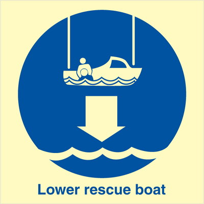Lower resque boat 150 x 150 mm