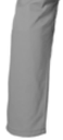 Lyse grå bomuld Bukser / benklæder m/lårlommer(som model 20H-9015)