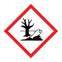 [17-J-132415] Miljøfarlig - GHS Faresymboler GHS09 (Hazardous to the environment ), 7,5 x 7,5 mm