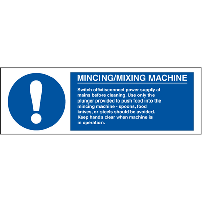 Mincing/Mixing Machine 100 X 300 mm