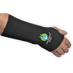 Håndledsstøtte og underarmsstøtte i neopren, støtter og varmer ingen generende syninger, længde 23 cm