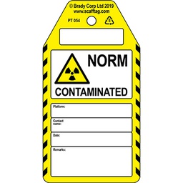 [30-306771] Norm Contaminated tag