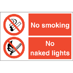 No smoking 200 x 300 mm