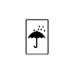 [17-J-132435] Paraply 150 x 160 mm Rulle 250 stk. selvklæbende etiketter