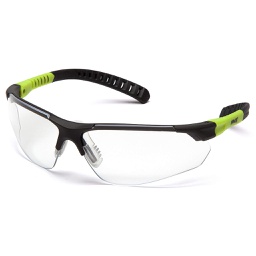 [32-P-ESGL10110DTM] Sitecore sikkerhedsbrille, med indstillige stænger H2MAX Anti-dug klar linse, indstillelige brillestænger, bløde næseklemmer. ESGL10110DTM