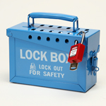 [30-45190] Bærbar Metal Group Lock Box