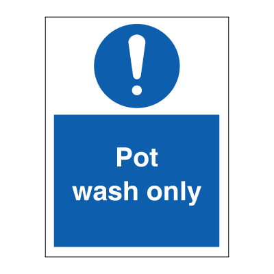 Pot wash only 200 x 150 mm
