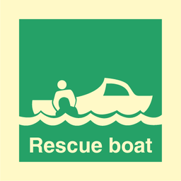 Rescue Boat 150 x 150 mm