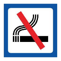 Rygning forbudt piktogram