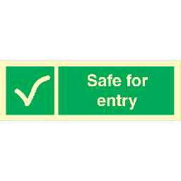 [17-J-102200] Safe for entry