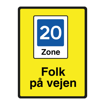 [17-405357] 20 Zone - Folk på vejen