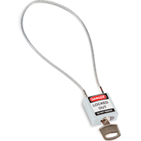 [30-195945] Safety Hængelås - Kompakt Kabel