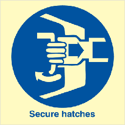 Secure hatches 150 x 150 mm