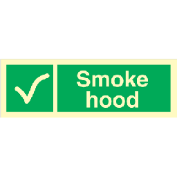 [17-J-102012] Smoke hood 100 x 300 mm