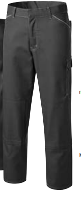 Sorte Bukser / benklæder med lysegrå kontrast REST SALG SÅ LÆNGE LAGER HAVES