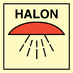 [17-10411] Space protected by halon
