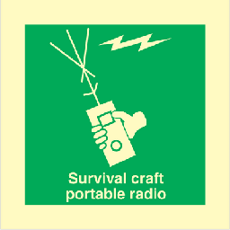 [17-J-2602] Survival Craft Portable Radio
