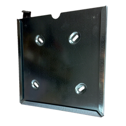 [17-J-132600] 30 x 30 cm skilteholder til ADR fareseddel på aluminiumsplade