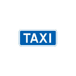 Taxiholdeplads E 31,3 oplysningstavle