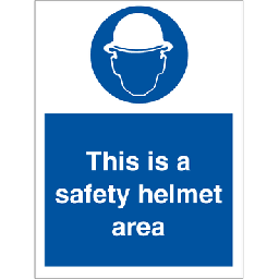 This is a satety helmet area 200 x 150 mm