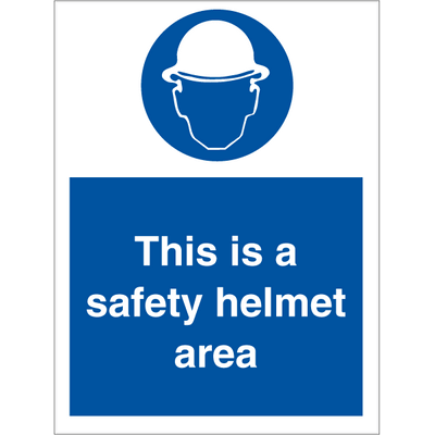 This is a satety helmet area 200 x 150 mm
