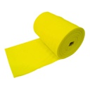 Trænings elastikbånd rulle - let (30 m gul)